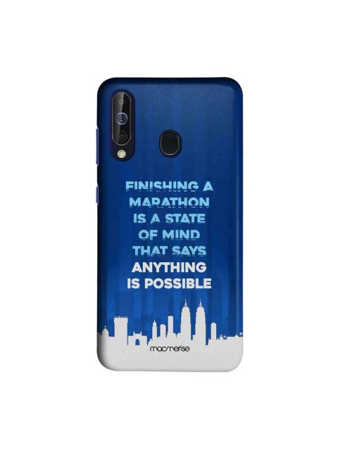 

macmerise Blue & White Anything Is Possible Sublime Samsung Galaxy A60 Back Case