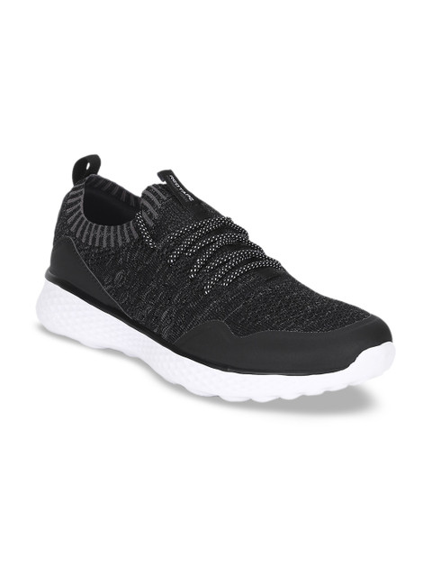 

Red Tape Men Black Mesh Walking Shoes
