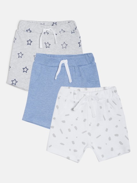 

MINI KLUB Boys Pack of 3 Regular Shorts, Multi