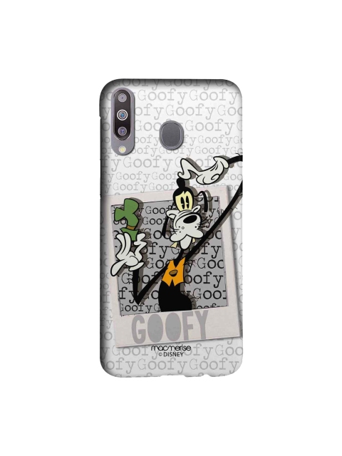 

macmerise White & Black Disney Hello Mr Goofy Sublime Samsung Galaxy M30 Back Case