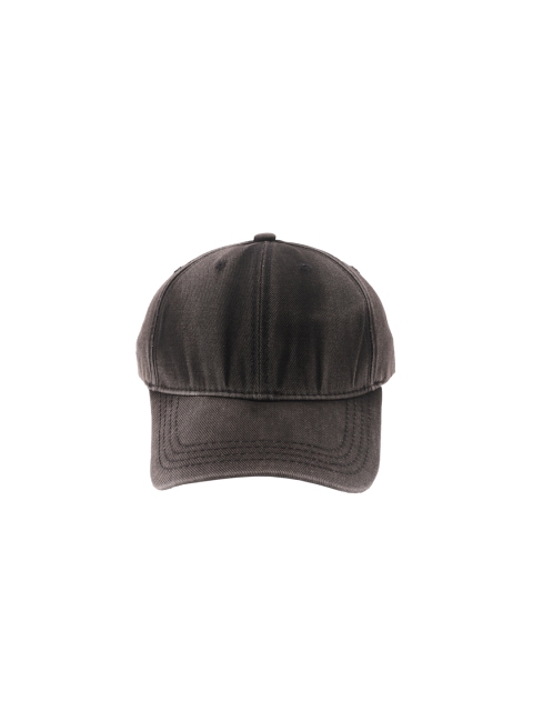 Cap Shap Unisex Charcoal Grey Solid Baseball Cap