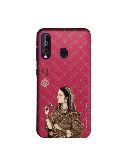 

macmerise Pink & Brown India Circus Ban Ja Rani Sublime Samsung Galaxy A60 Back Case