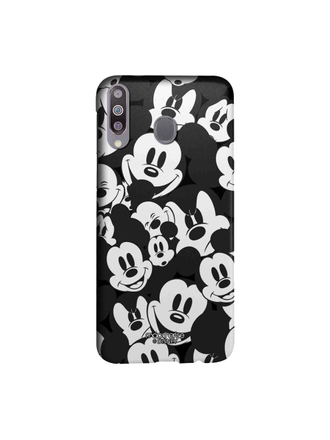 

macmerise Black & White Disney Mickey Smileys Sublime Samsung Galaxy M30 Back Case