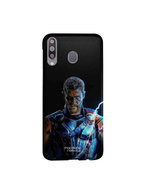 

macmerise Black & Blue Marvel Comics The Thor Triumph Sublime Samsung Galaxy M30 Back Case