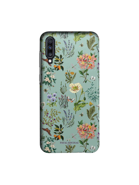 

macmerise Black & Green Payal Singhal Titli Aqua Sublime Samsung Galaxy A70 Back Case