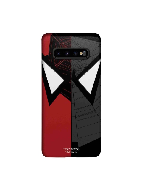 

macmerise Black & Red Marvel Comics Face Focus Spiderman Sublime Samsung Galaxy S10 Plus Back Case