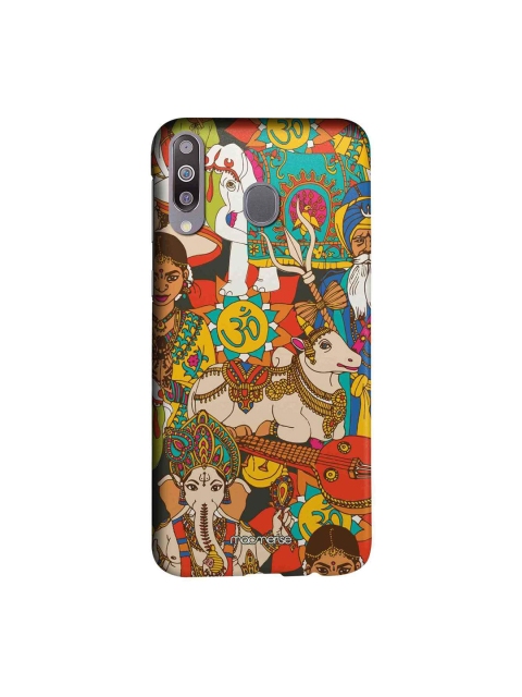 

macmerise Multicoloured Sublime Samsung Galaxy M30 Back Case, Multi