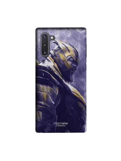 

macmerise Purple & Gold-Toned Marvel Comics Thanos Suited Up Sublime Samsung Galaxy Note 10 Back Case