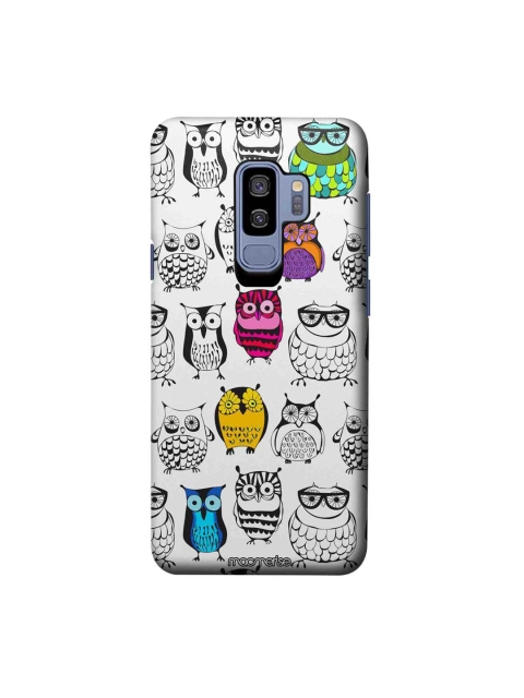 

macmerise White & Black Owl Art Sublime Samsung Galaxy S9 Plus Back Case