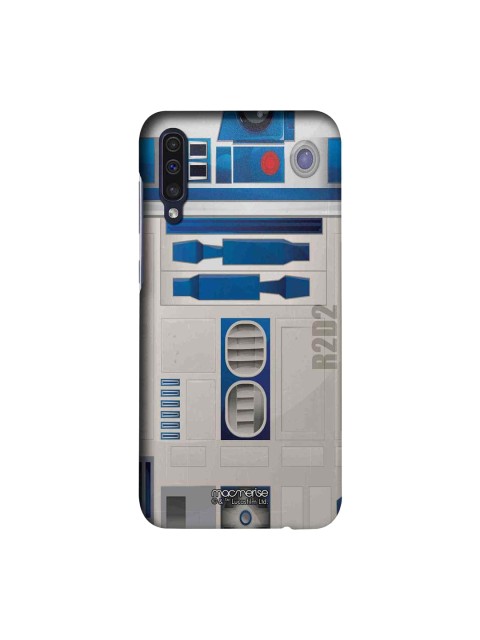 

macmerise Grey & Blue Star Wars Attire R2D2 Sublime Samsung Galaxy A50 Back Case