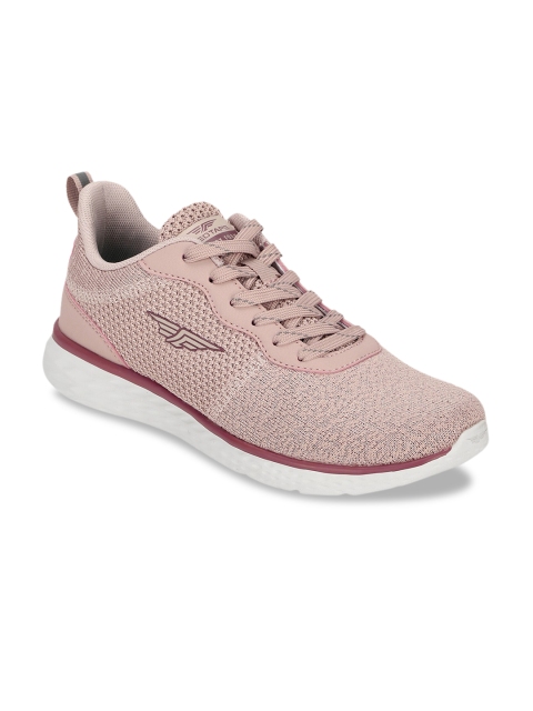 

Red Tape Women Pink Mesh Walking Shoes