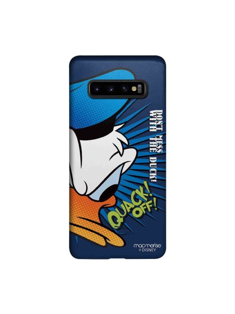 

macmerise Blue & White Disney Quack Off Sublime Samsung Galaxy S10 Plus Back Case