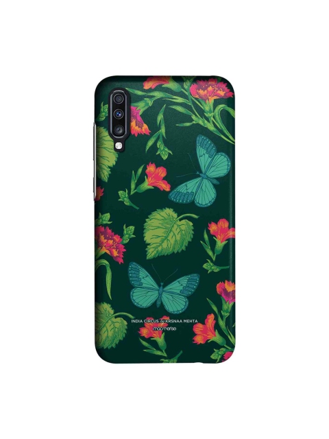 

macmerise Green & Red Butterfly Effect Sublime Samsung Galaxy A70 Back Cover
