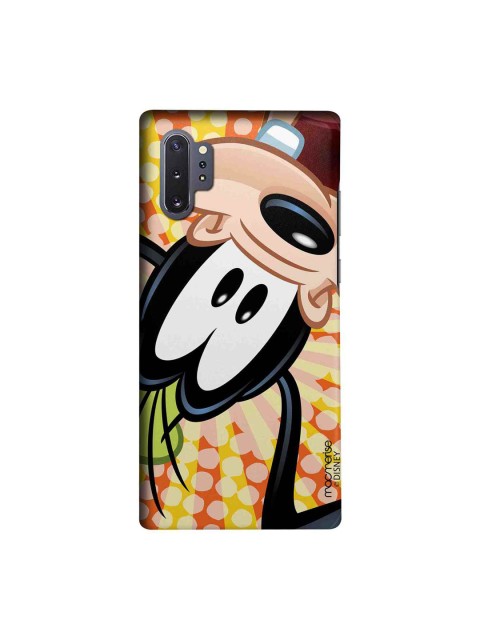 

macmerise Beige & Black Disney Goofy Upside Down Sublime Samsung Galaxy Note 10 Plus Back Case