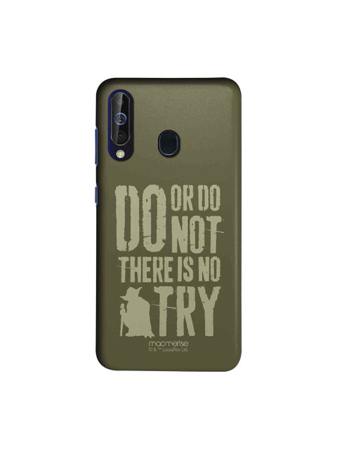 

macmerise Olive Green Star Wars Yoda Theory Sublime Back Case Samsung Galaxy M40 Back Case