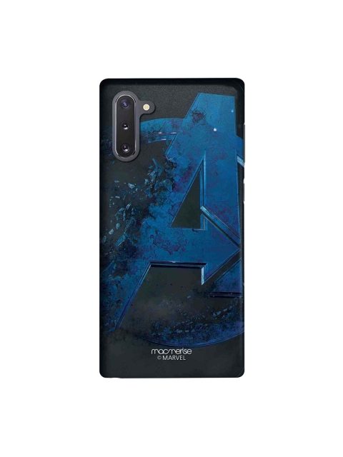 

macmerise Blue & Black Marvel Comics Endgame Logo Sublime Samsung Galaxy Note 10 Back Case