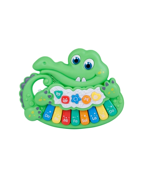 

Webby Kids Green & Blue Musical Crocodile Keyword Piano Toy