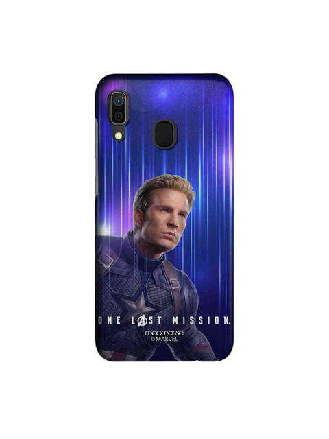 

macmerise Blue Marvel Comics One Last Mission Sublime Samsung Galaxy A30 Back Case