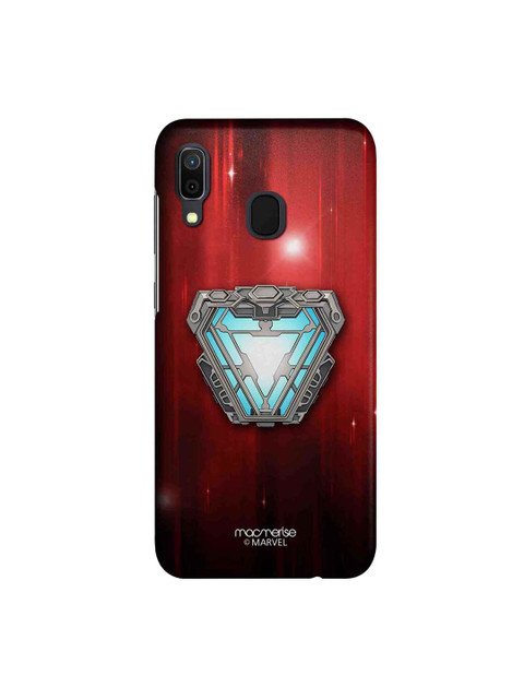 

macmerise Red & Grey Marvel Comics Iron Man Infinity Arc Reactor Sublime Samsung Galaxy A30 Back Case