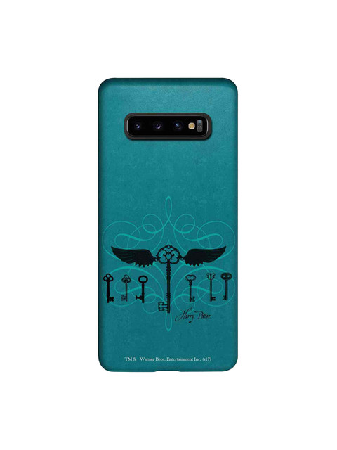 

macmerise Teal Blue & Black Harry Potter Keys Sublime Samsung Galaxy S10 Plus Back Case