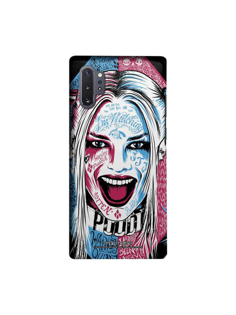 

macmerise Pink & White DC Comics Wicked Harley Quinn Sublime Samsung Galaxy Note 10 Plus Back Case