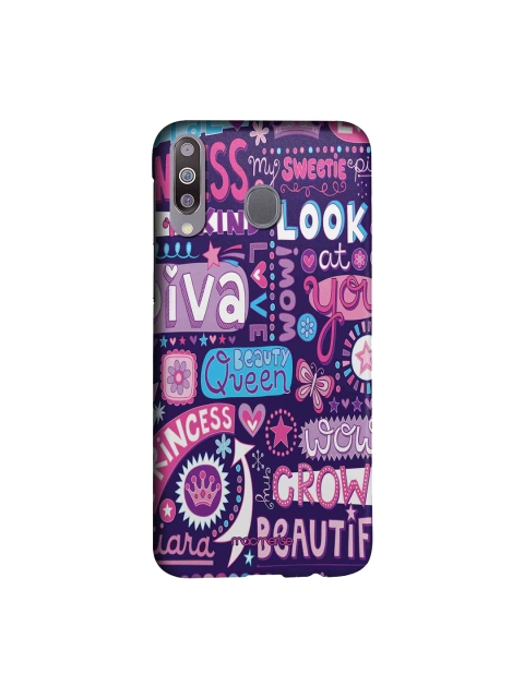 

macmerise Purple & Pink Diva Diaries Sublime Samsung Galaxy M30 Back Case