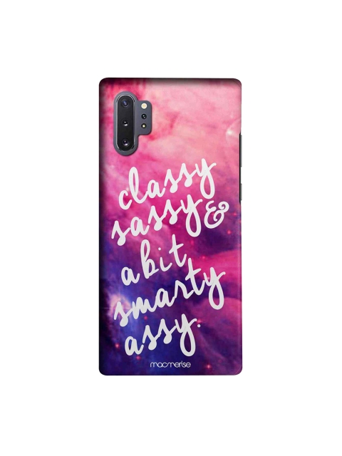 

macmerise Pink & Blue Smarty Assy Samsung Galaxy Note 10 Plus Back Case