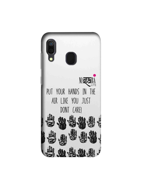 

macmerise White & Black Masaba Hands Up Sublime Samsung Galaxy A30 Back Case