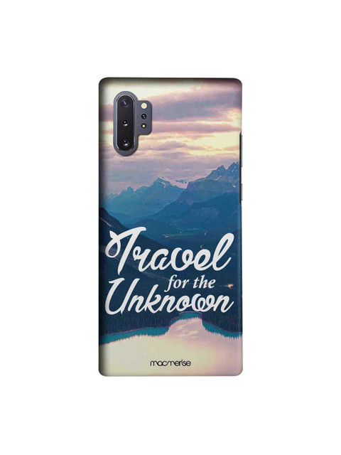 

macmerise Beige & Blue Travel For The Unknown Sublime Samsung Galaxy Note10 Plus Back Cover