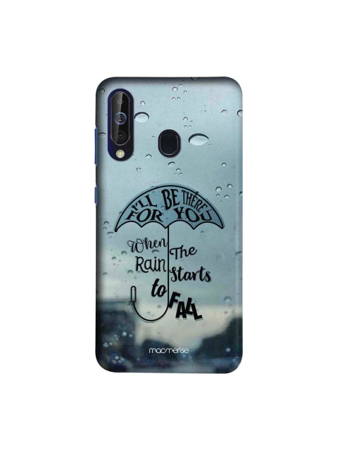 

macmerise Blue & Black Friends Title Song Printed Samsung Galaxy M40 Back Case