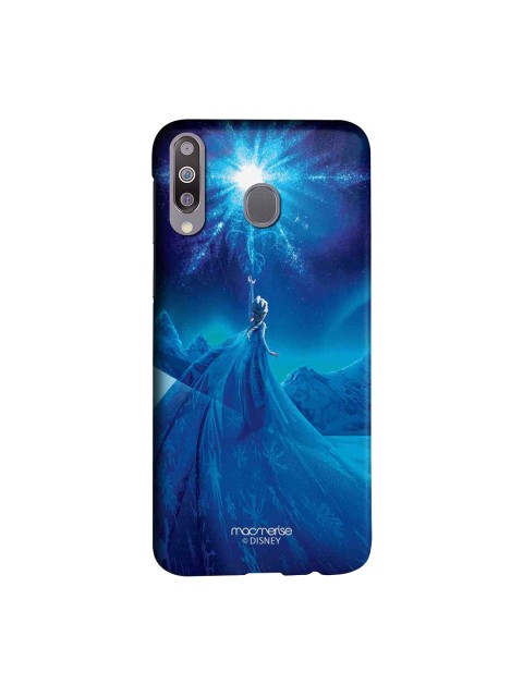 macmerise Blue Disney Shining Bright Elsa Sublime Samsung Galaxy M30 Back Case