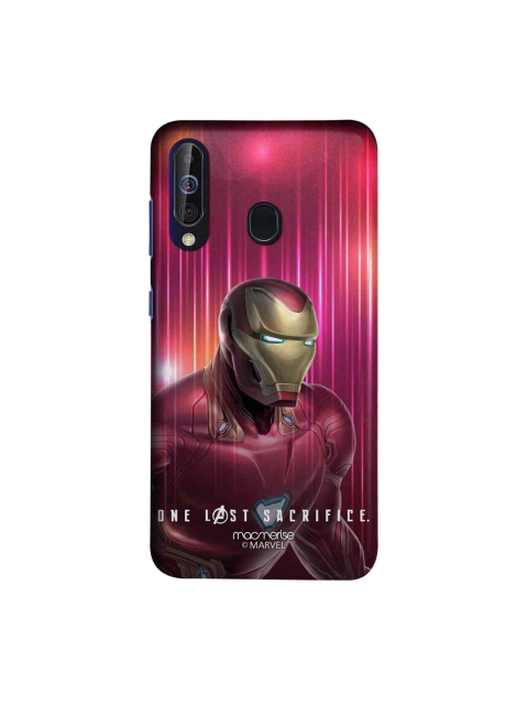 

macmerise Pink & Red Marvel Comics One Last Sacrifice Sublime Samsung Galaxy A60 Back Case