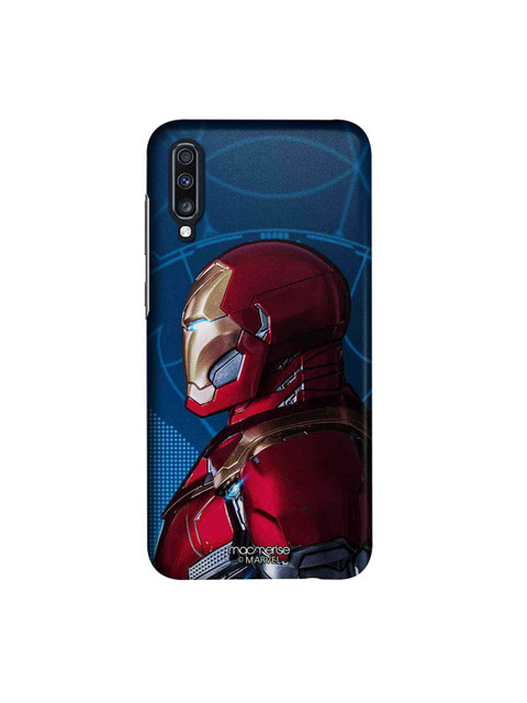 

macmerise Blue & Red Marvel Comics Iron Man Side Armor Sublime Samsung Galaxy A70 Back Case