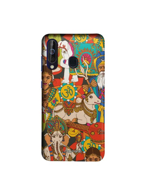 macmerise Multicoloured Namaste India Sublime Samsung Galaxy M40 Back Case, Multi