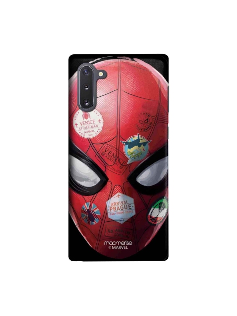 

macmerise Red & Black Marvel Comics Spidey Travel Stamps Sublime Samsung Galaxy Note 10 Back Case