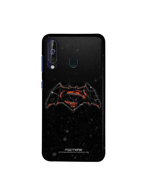 

macmerise Black & Orange DC Comics Bat Super Trace Sublime Back Case Samsung Galaxy M40 Back Case