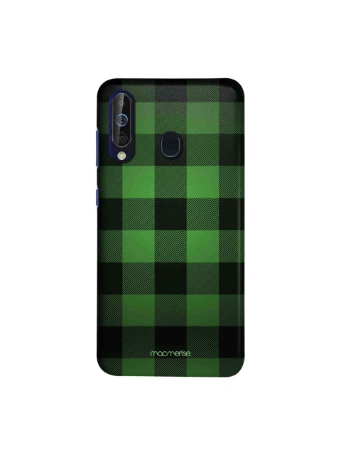 

macmerise Green & Black Checkmate Sublime Samsung Galaxy A60 Back Case