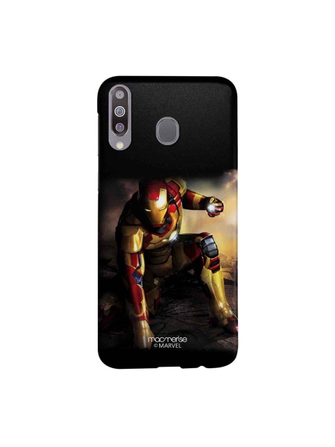 

macmerise Black & Red Marvel Comics Mark 42 Sublime Samsung Galaxy M30 Back Case