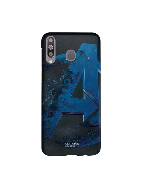 

macmerise Black & Blue Marvel Comics Endgame Logo Sublime Samsung Galaxy M30 Back Cover