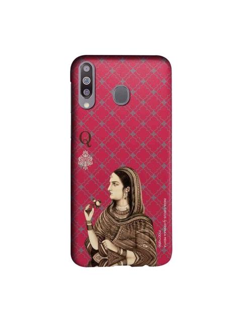

macmerise Pink & Brown India Circus Ban Ja Rani Sublime Samsung Galaxy M30 Back Case