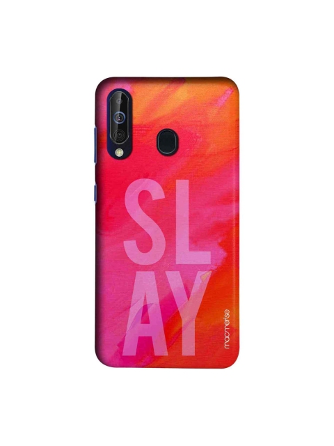 

macmerise Pink & Orange Slay Sublime Samsung Galaxy A60 Back Cover