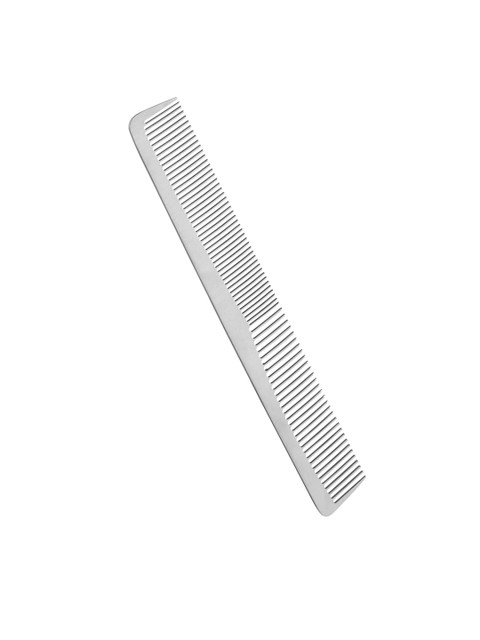 

Beaute Secrets Unisex Stainless Steel Styling Comb for Hairdressing, Silver