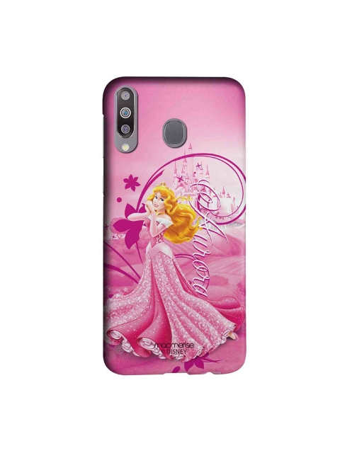 

macmerise Pink & Yellow Disney Aurora Sublime Samsung Galaxy M30 Back Case