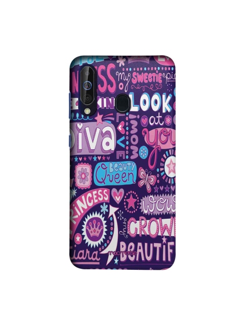 

macmerise Purple & Pink Diva Diaries Sublime Samsung Galaxy A60 Back Cover