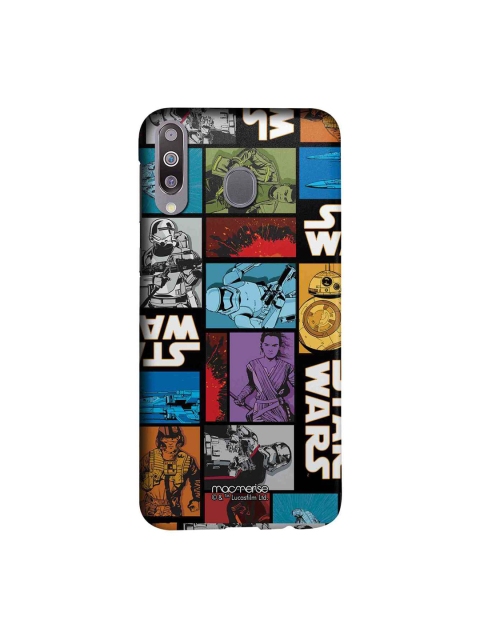 

macmerise Multicoloured Star Wars The Force Awakens Samsung Galaxy M30 Back Case, Multi