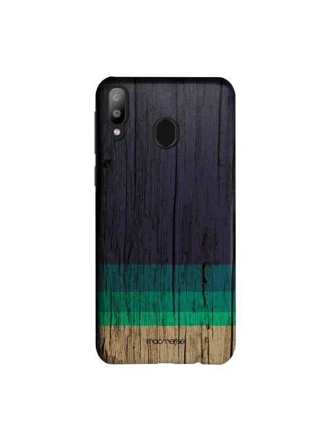 

macmerise Blue & Grey Wood Stripes Sublime Samsung Galaxy M20 Back Case