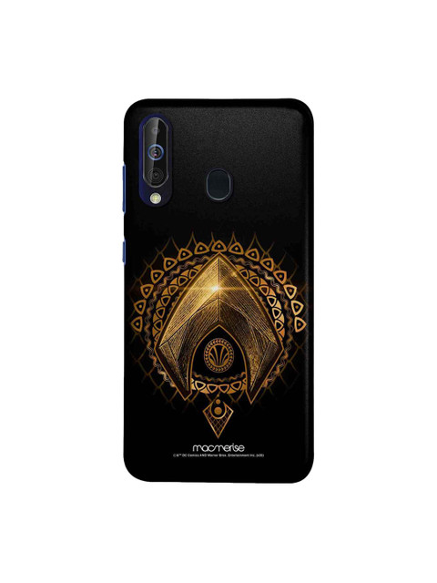 

macmerise Black & Gold-Toned Aquaman Logo Sublime Samsung Galaxy A60 Back Case