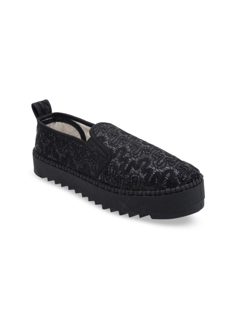

SCENTRA Women Black Loafers