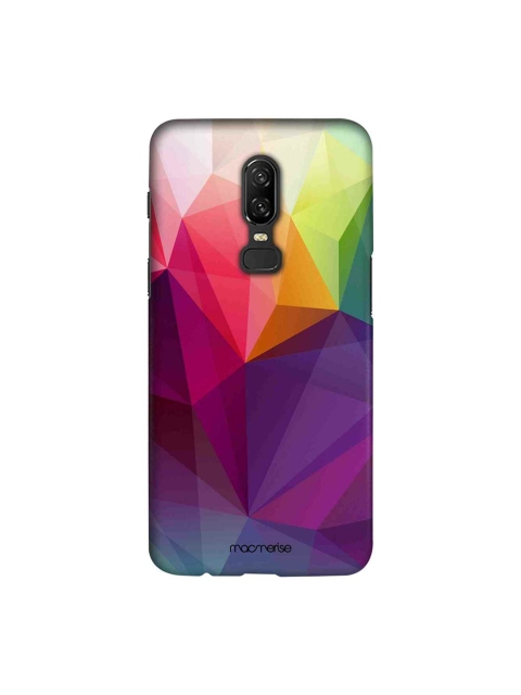 

macmerise Multicoloured Crystal Art Sublime OnePlus 6 Back Cover, Multi