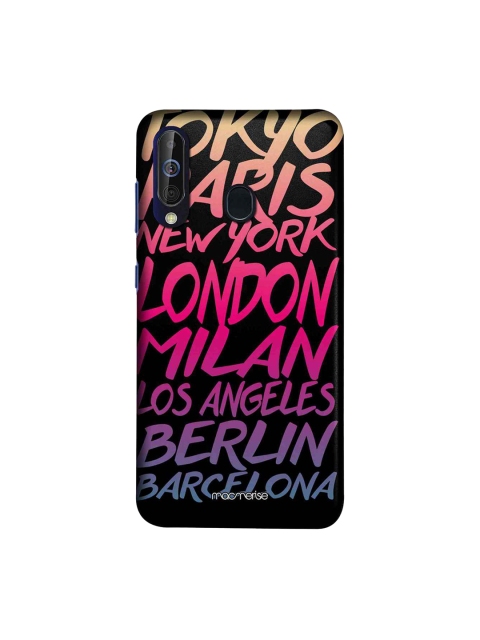 

macmerise Black & Pink Fashion Cities Sublime Samsung Galaxy M40 Back Cover